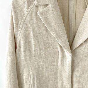 Greylin Linen Relaxed Jacket Size XXSP